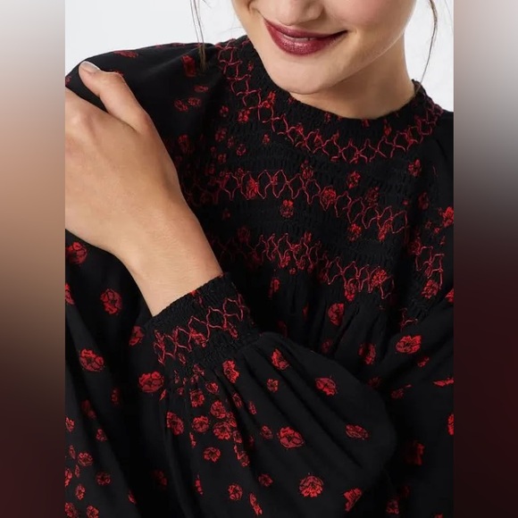 Free People Flowers in her hair tunic - Picture 6 of 10